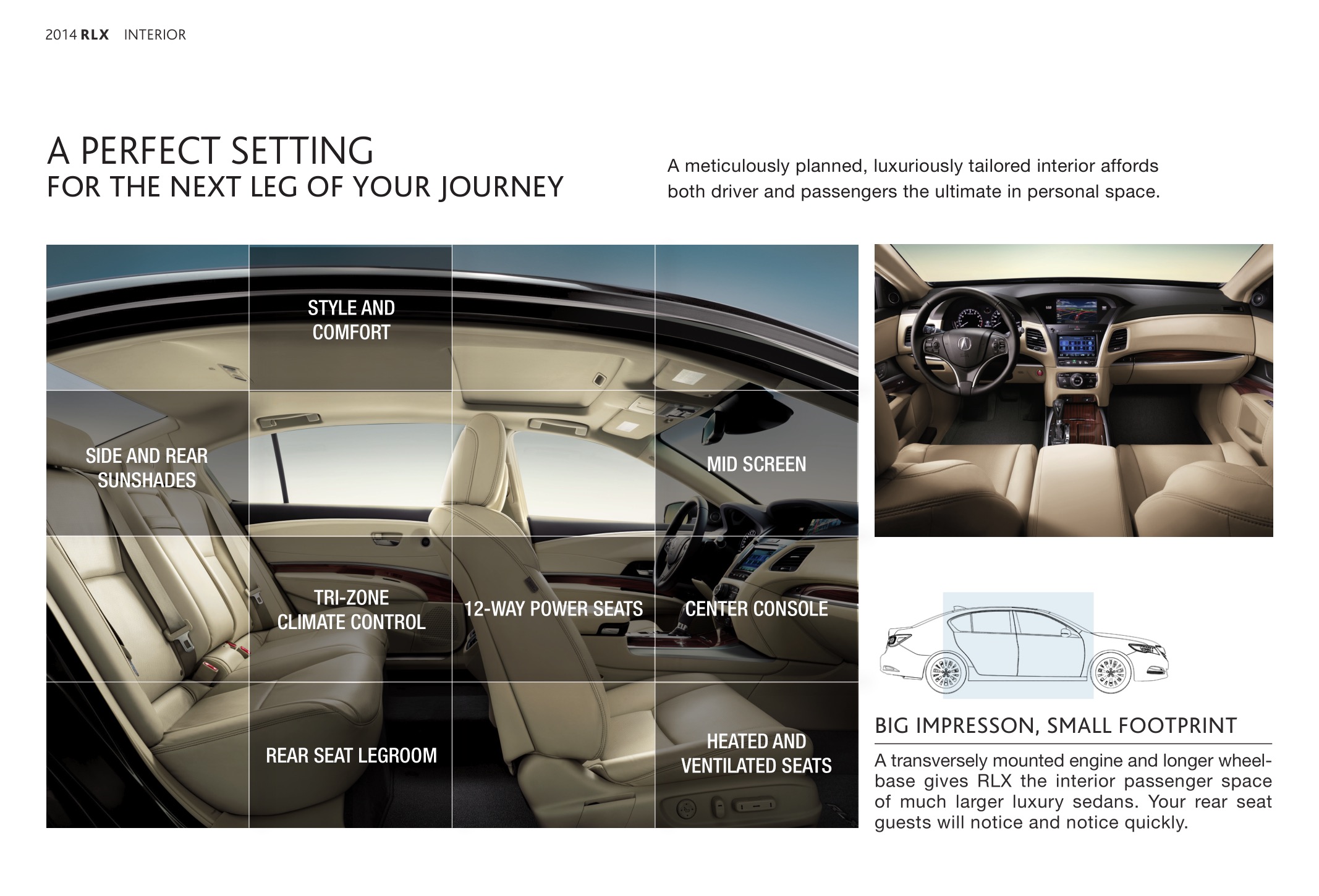 2014 Acura RLX Brochure Page 3